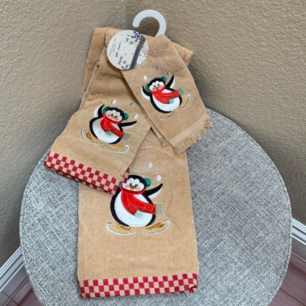🔹Holiday Snowman Decorations Towel Set..